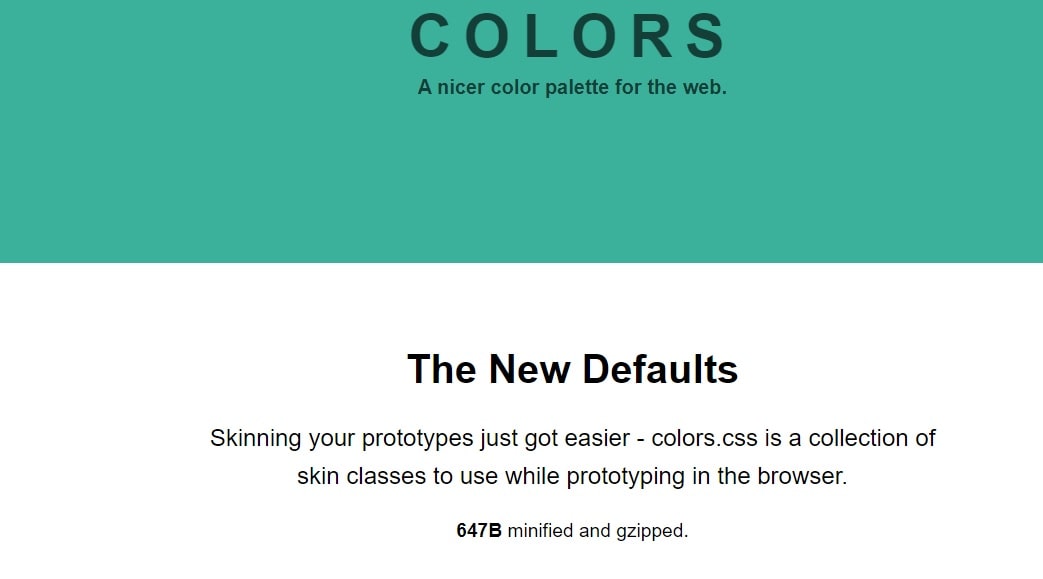 Colors.css